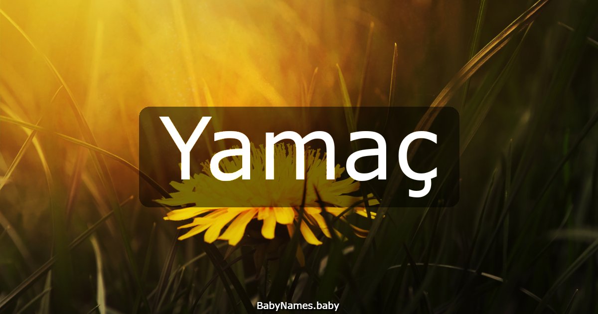 Yamaç