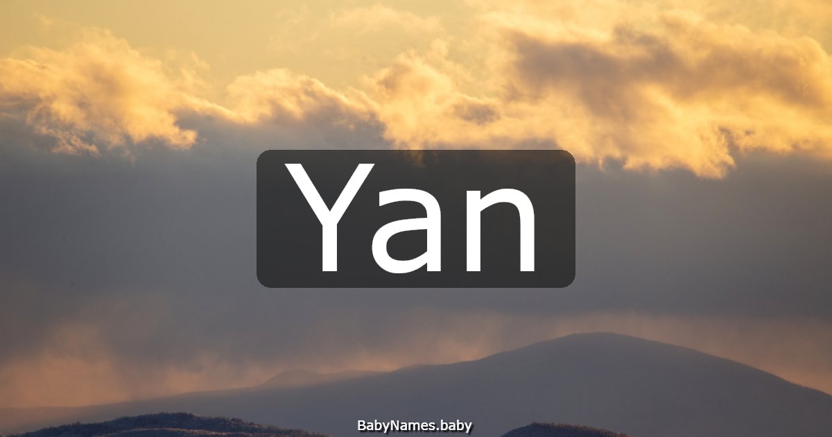 Yan