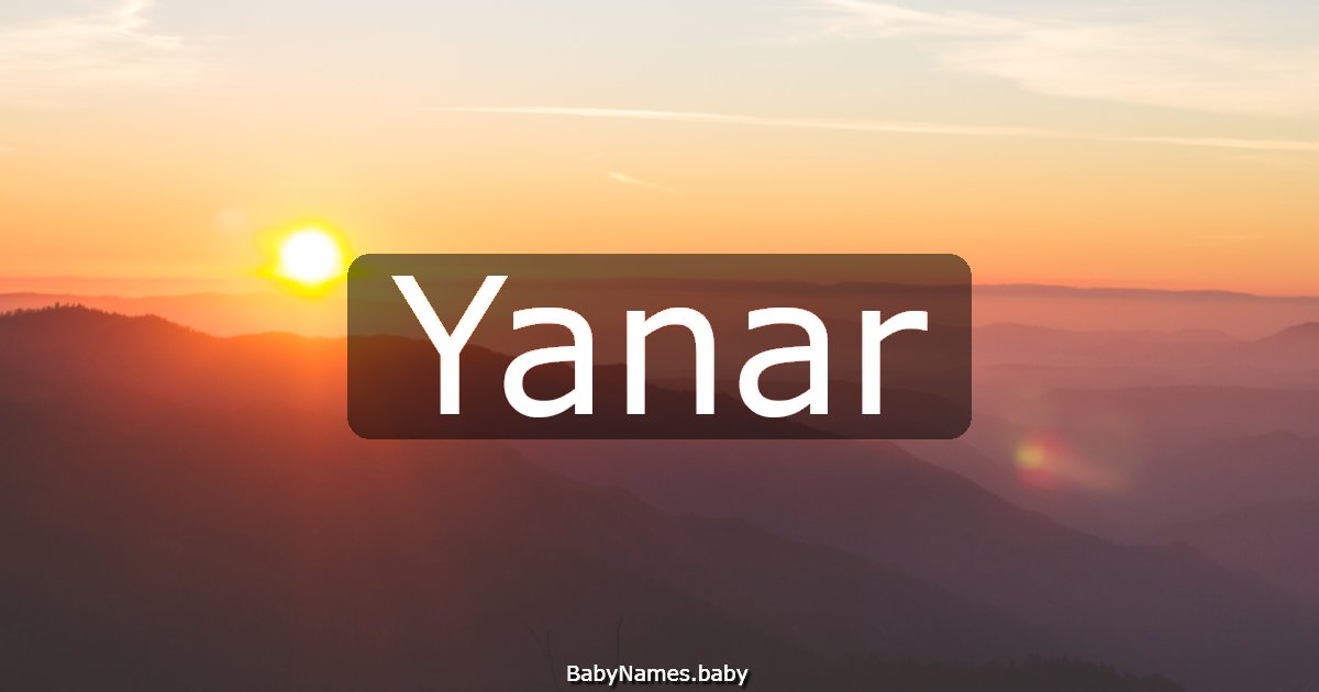 Yanar