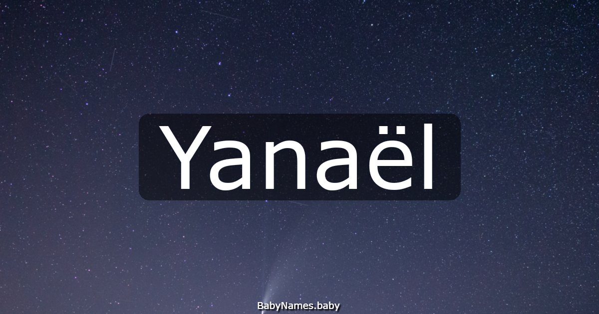 Yanaël