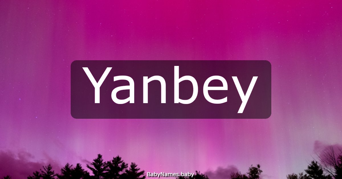 Yanbey