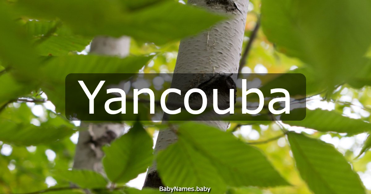 Yancouba