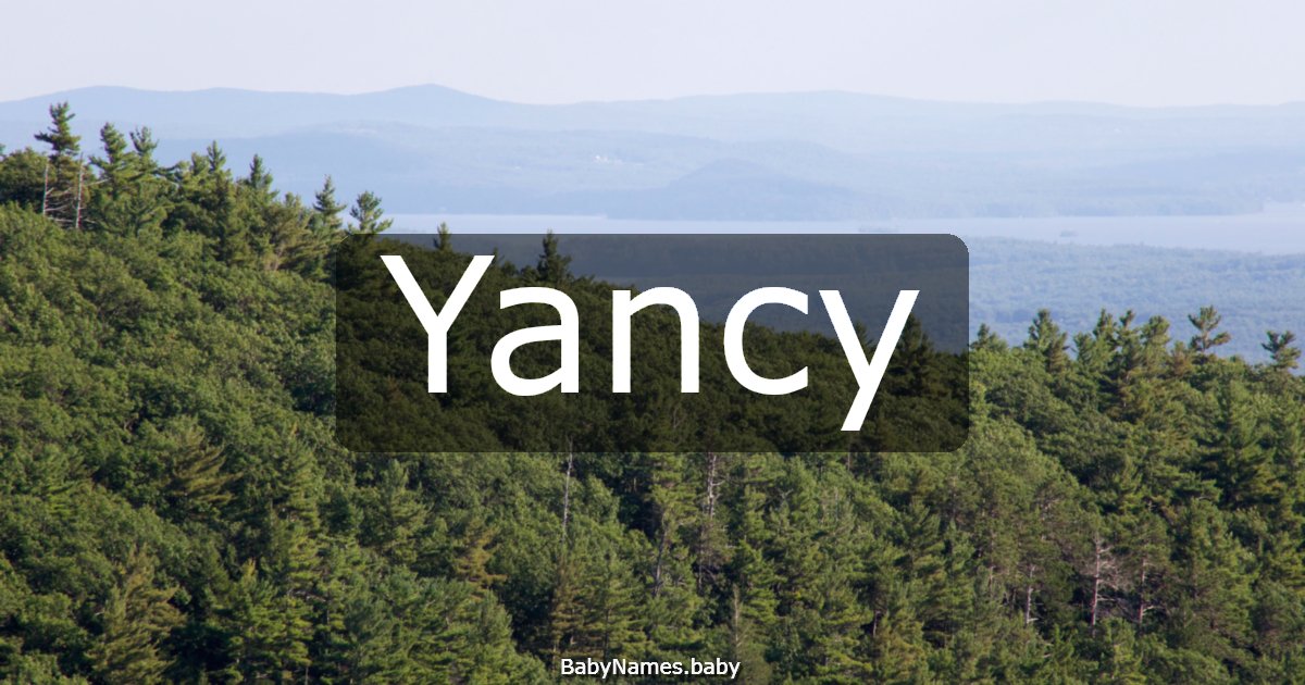 Yancy
