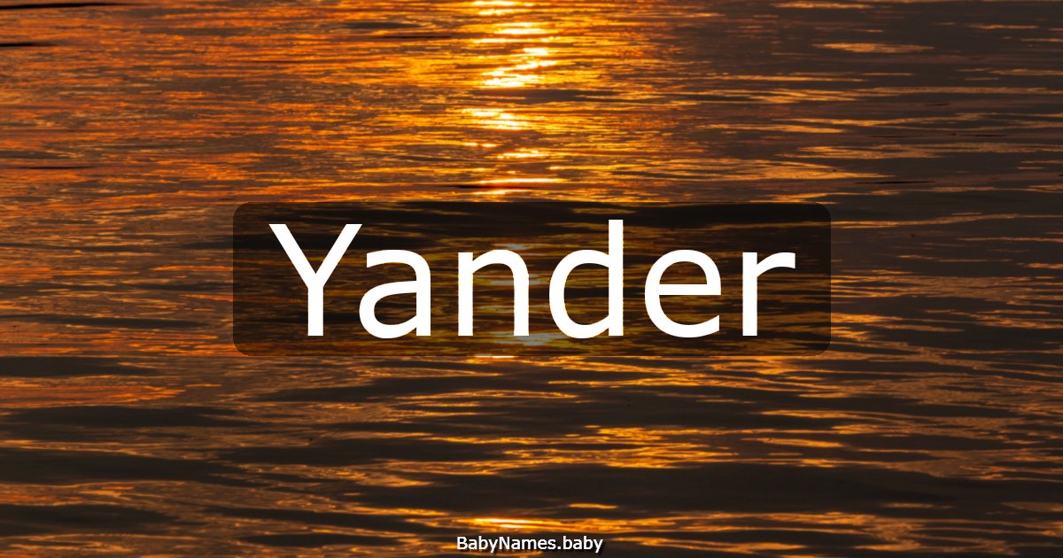 Yander