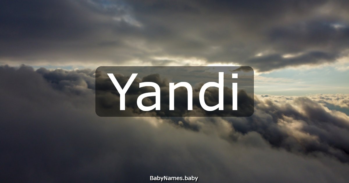 Yandi