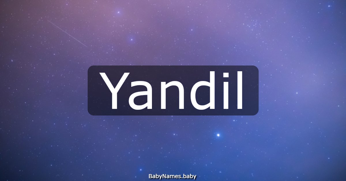 Yandil