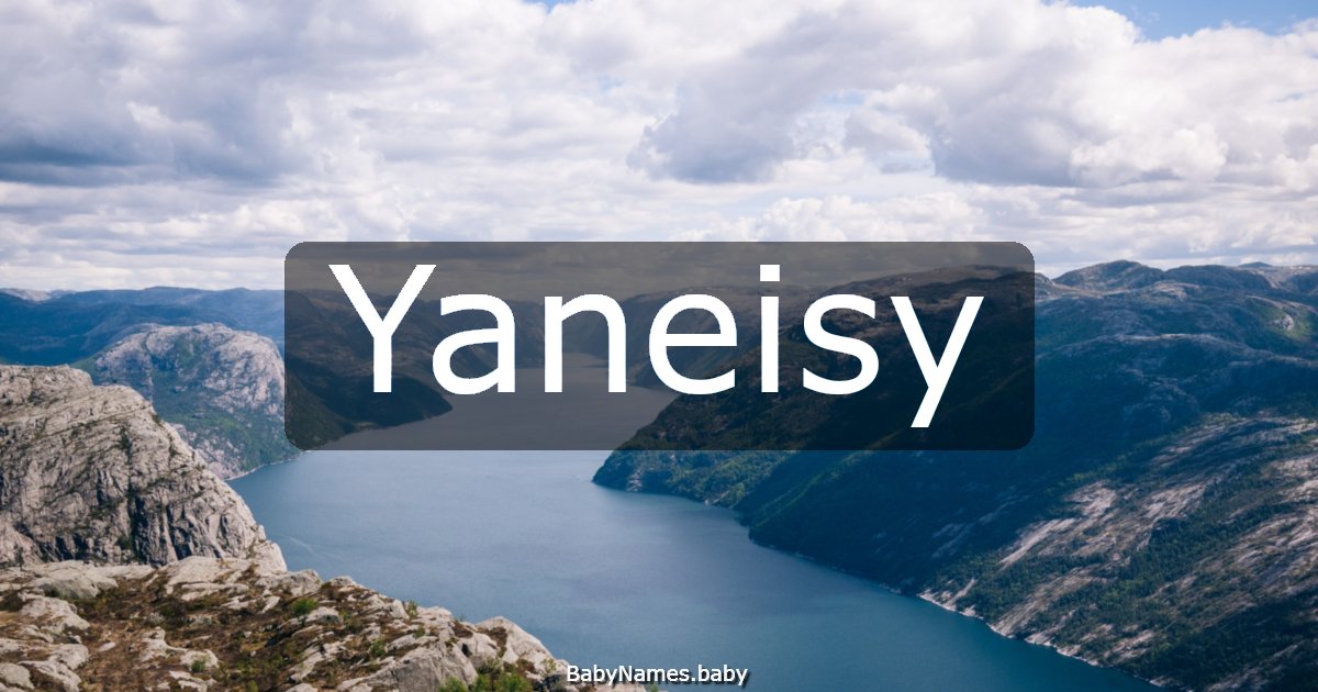 Yaneisy