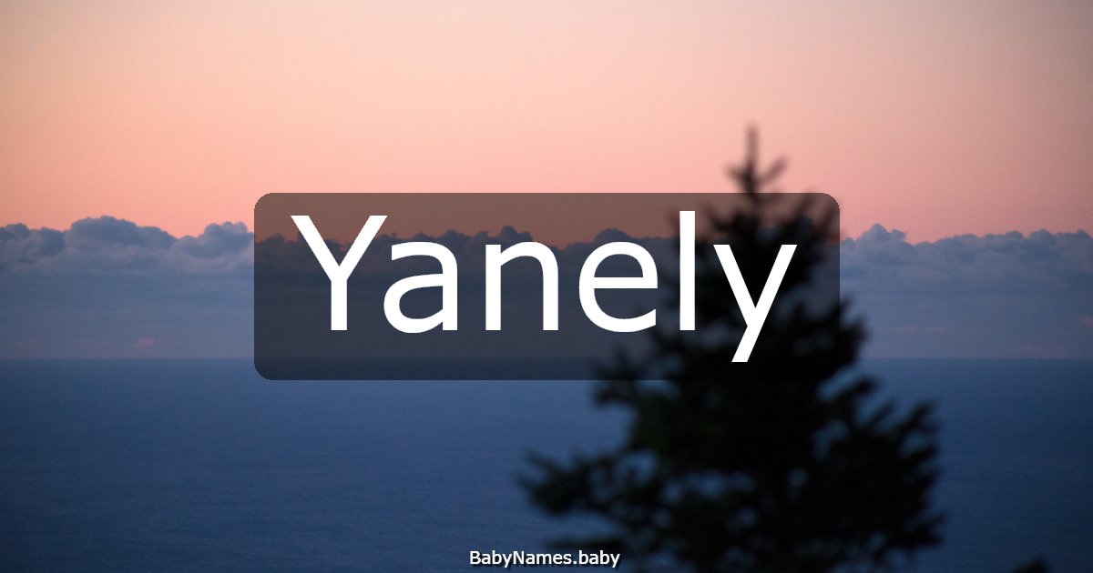 Yanely