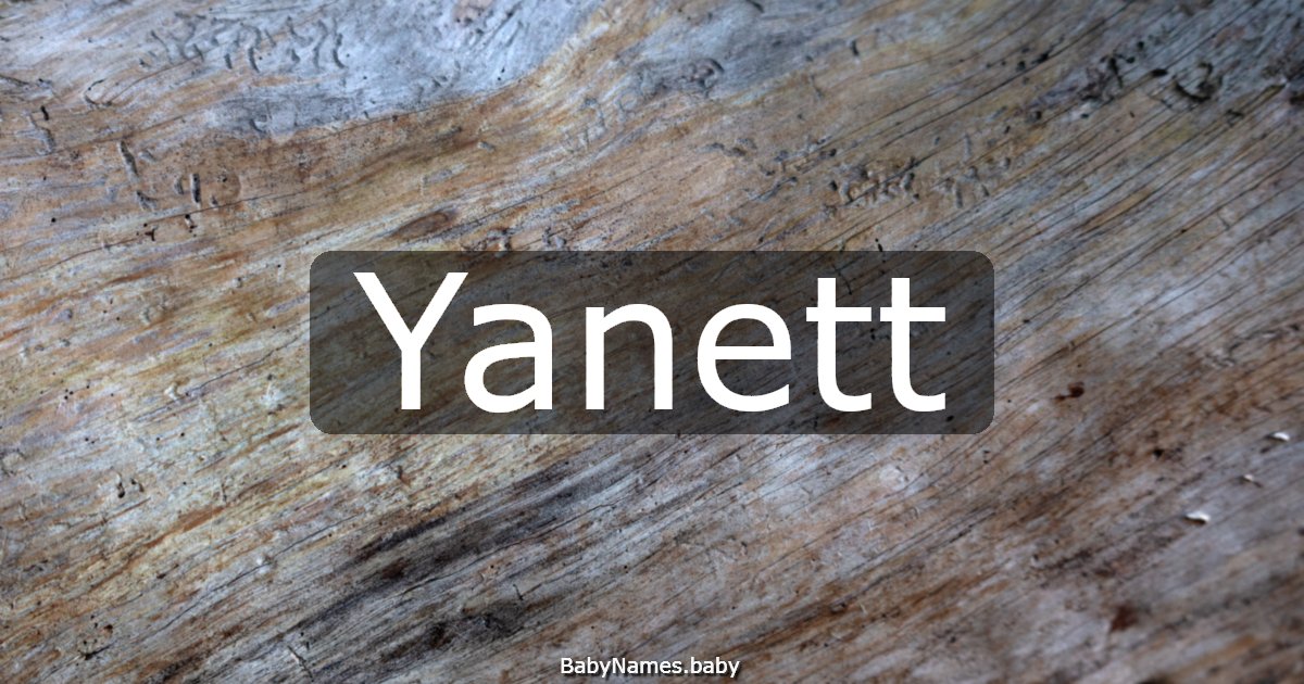 Yanett