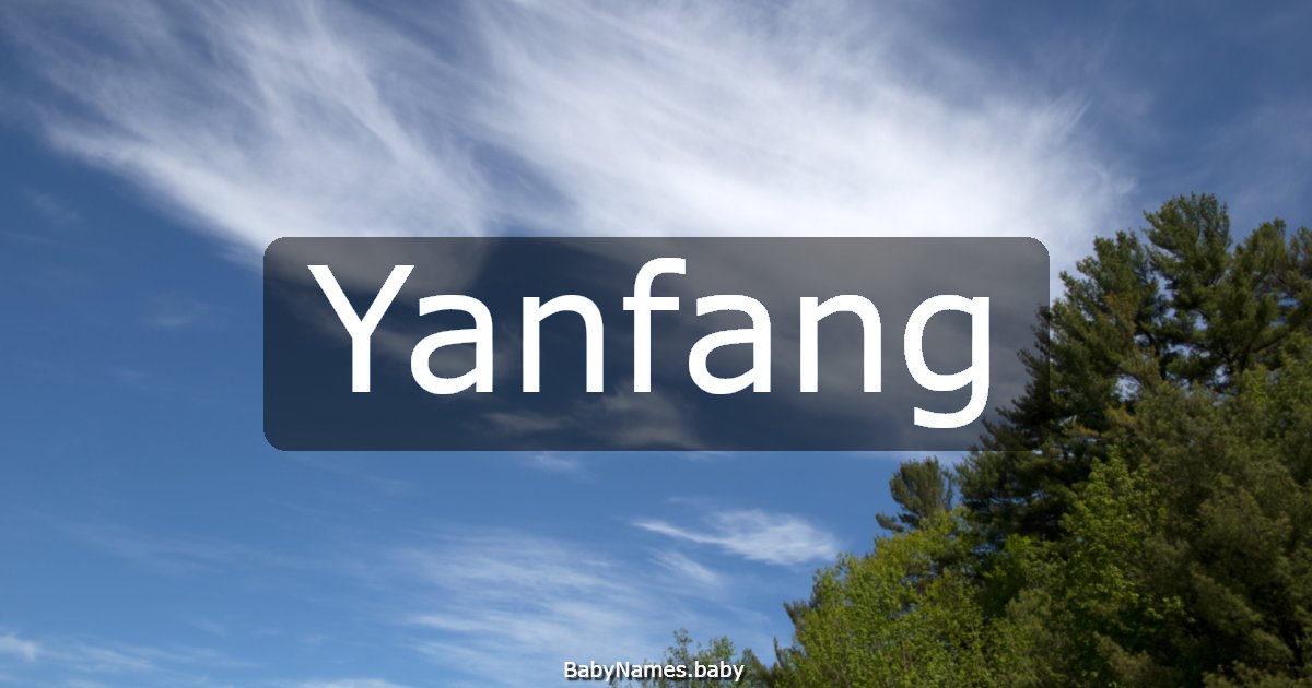 Yanfang