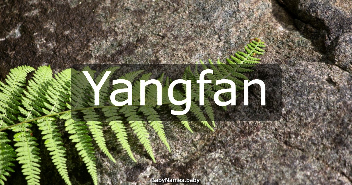 Yangfan