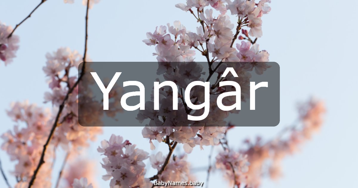 Yangâr
