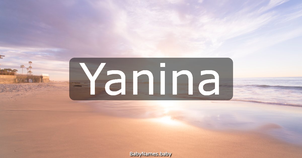 Yanina
