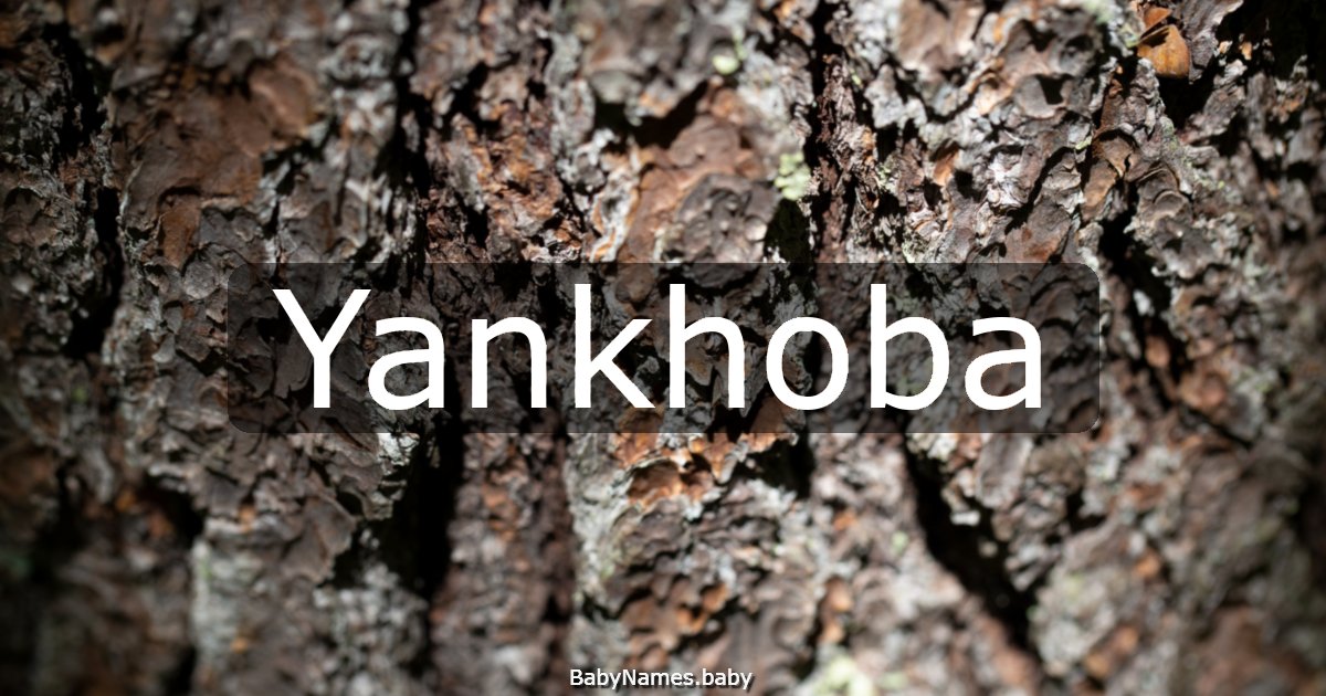 Yankhoba