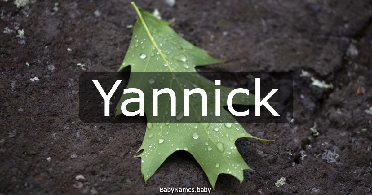 Yannick