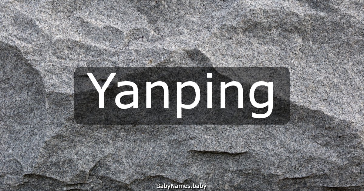 Yanping