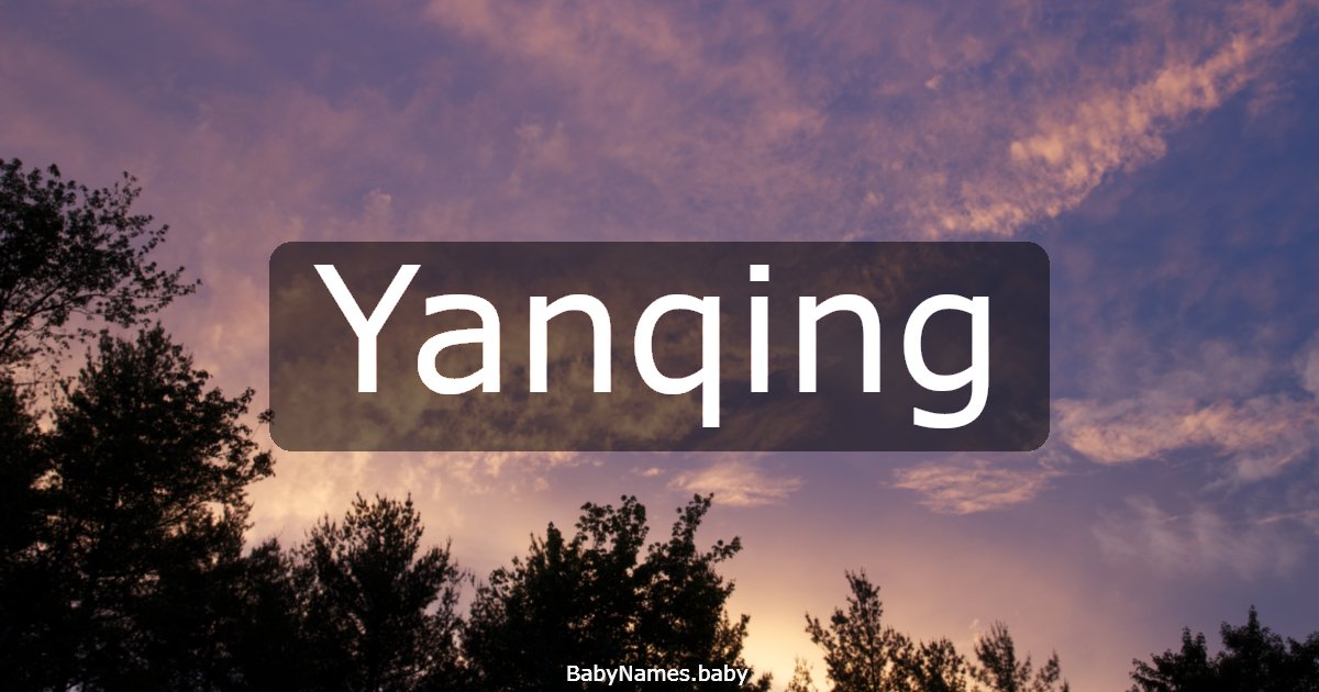Yanqing