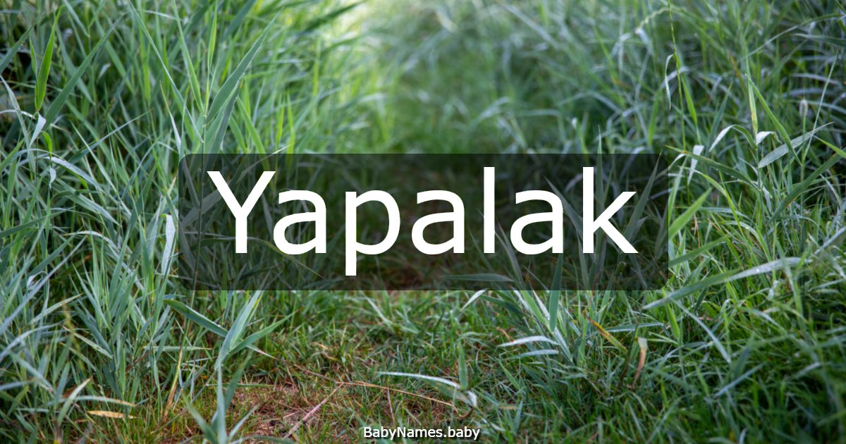 Yapalak