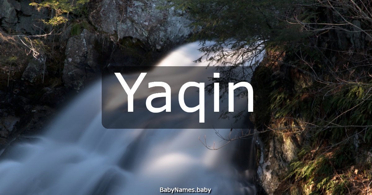 Yaqin