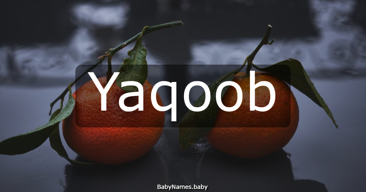Yaqoob