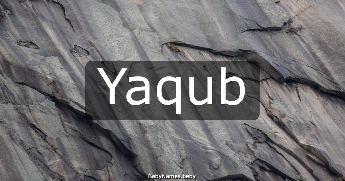 Yaqub