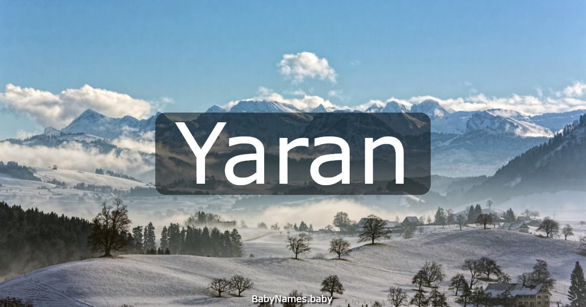 Yaran