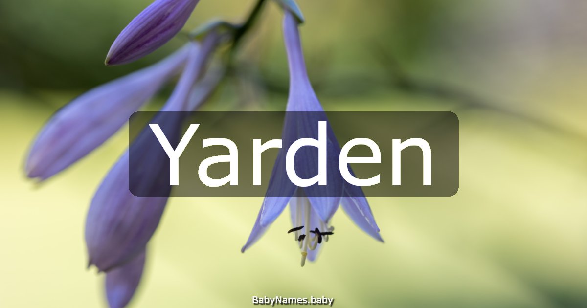 Yarden