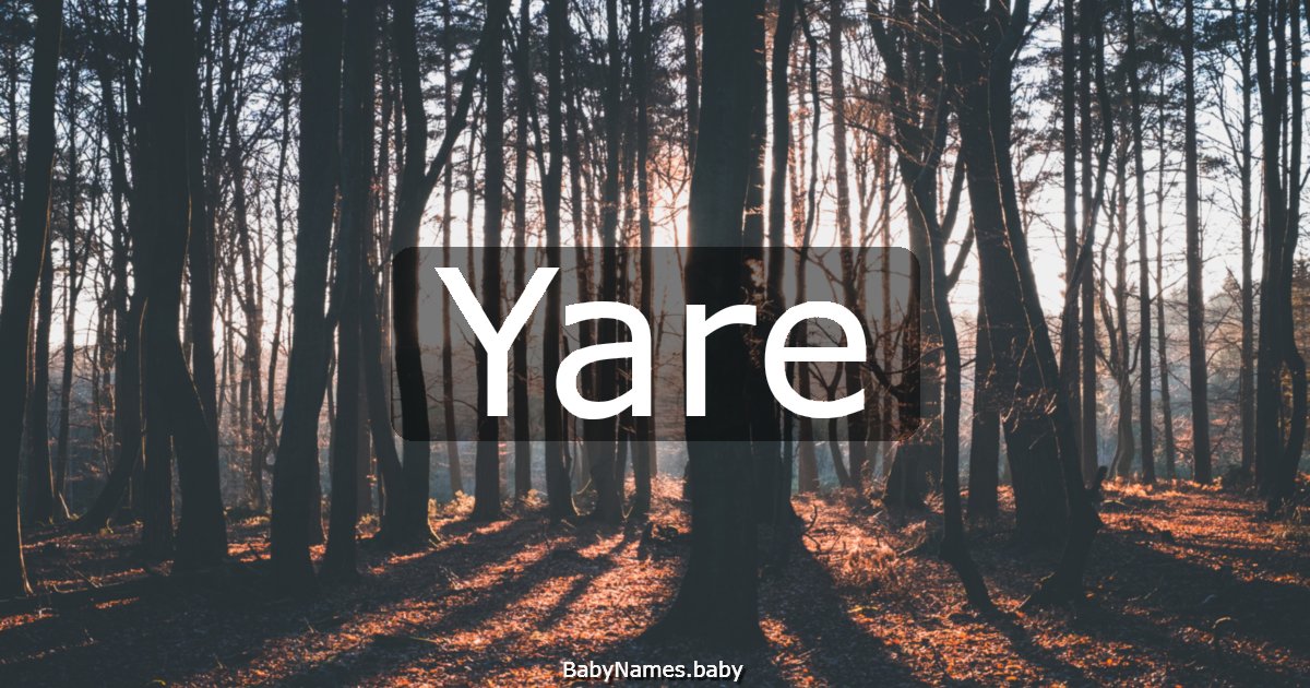 Yare