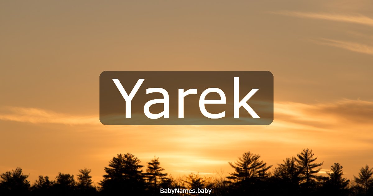 Yarek