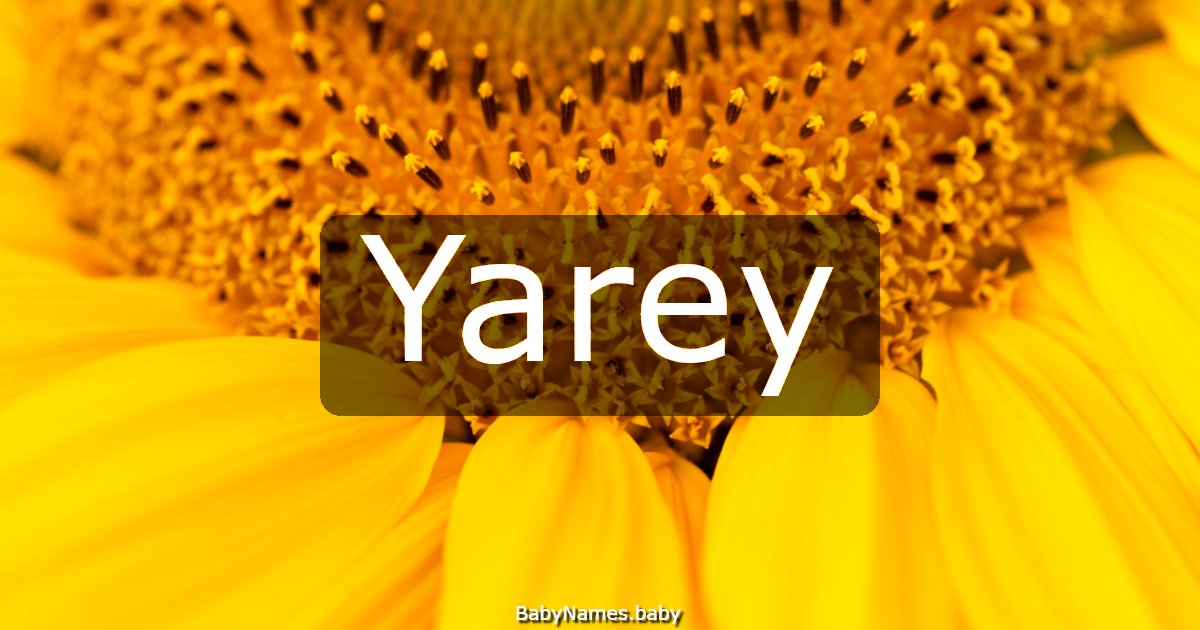 Yarey