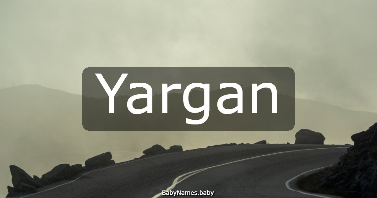 Yargan