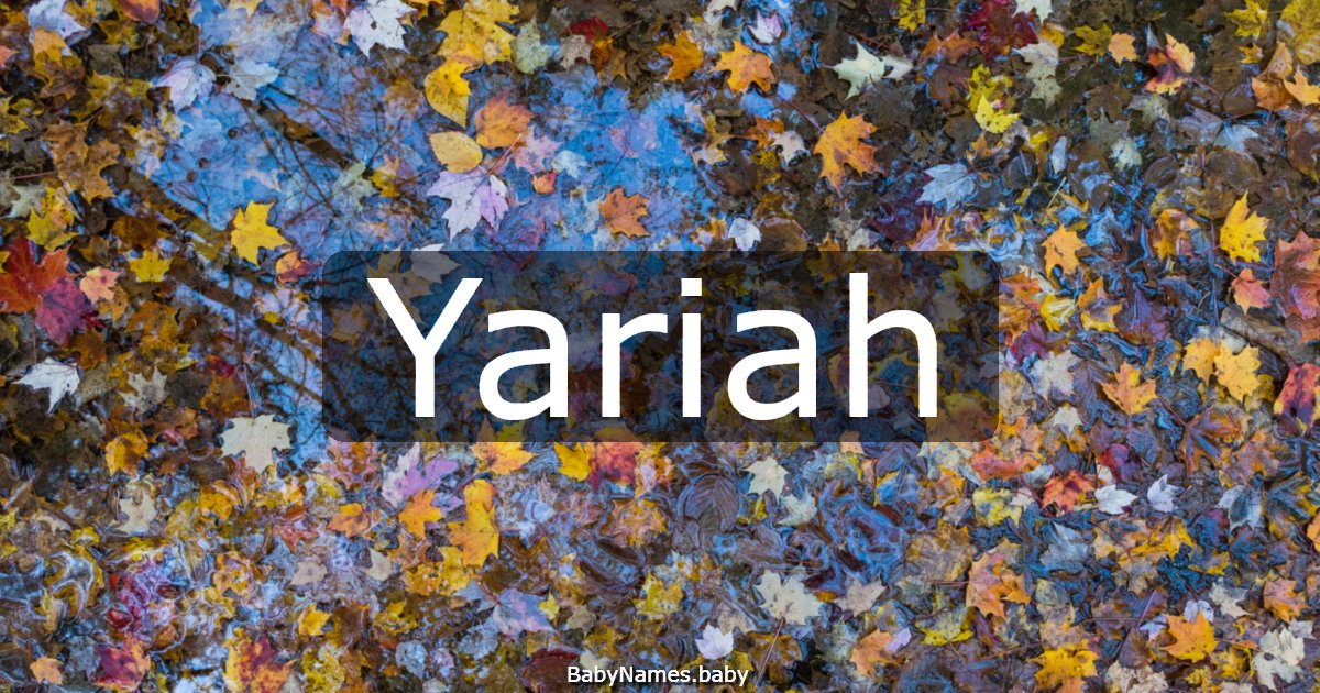 Yariah