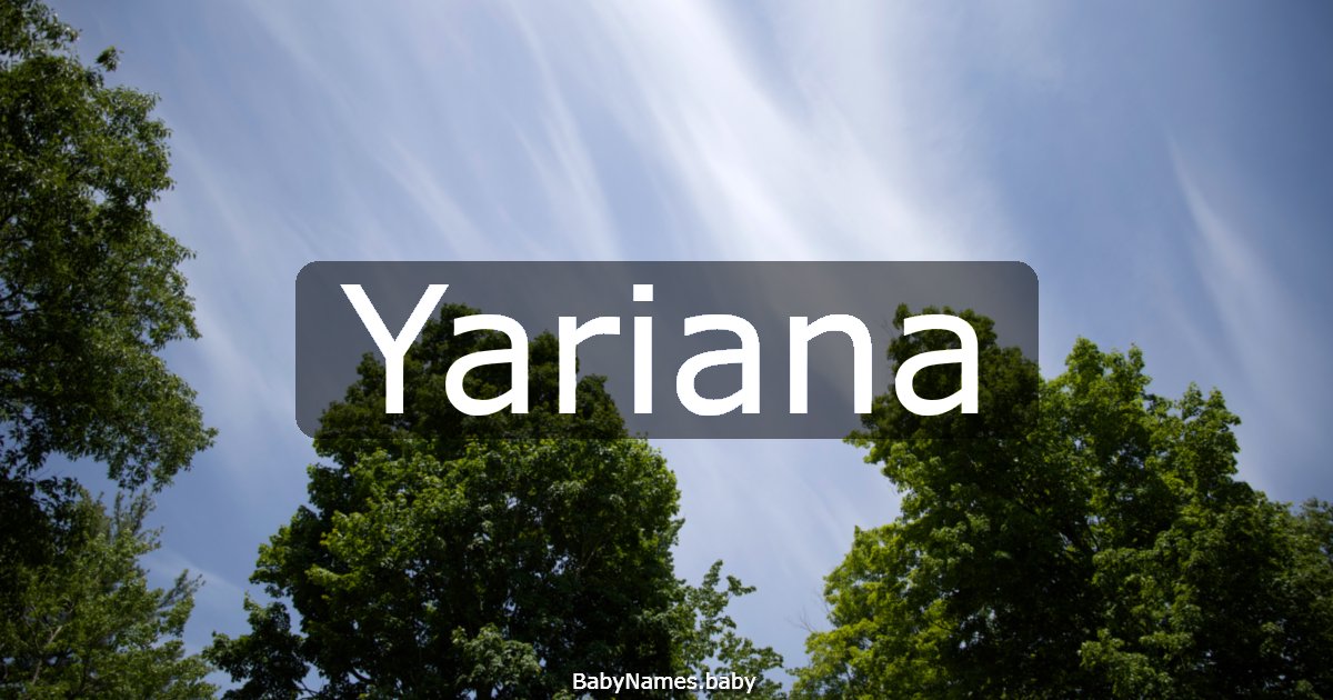 Yariana