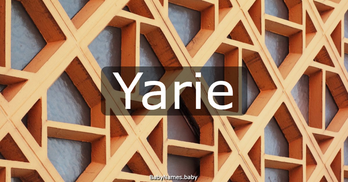 Yarie