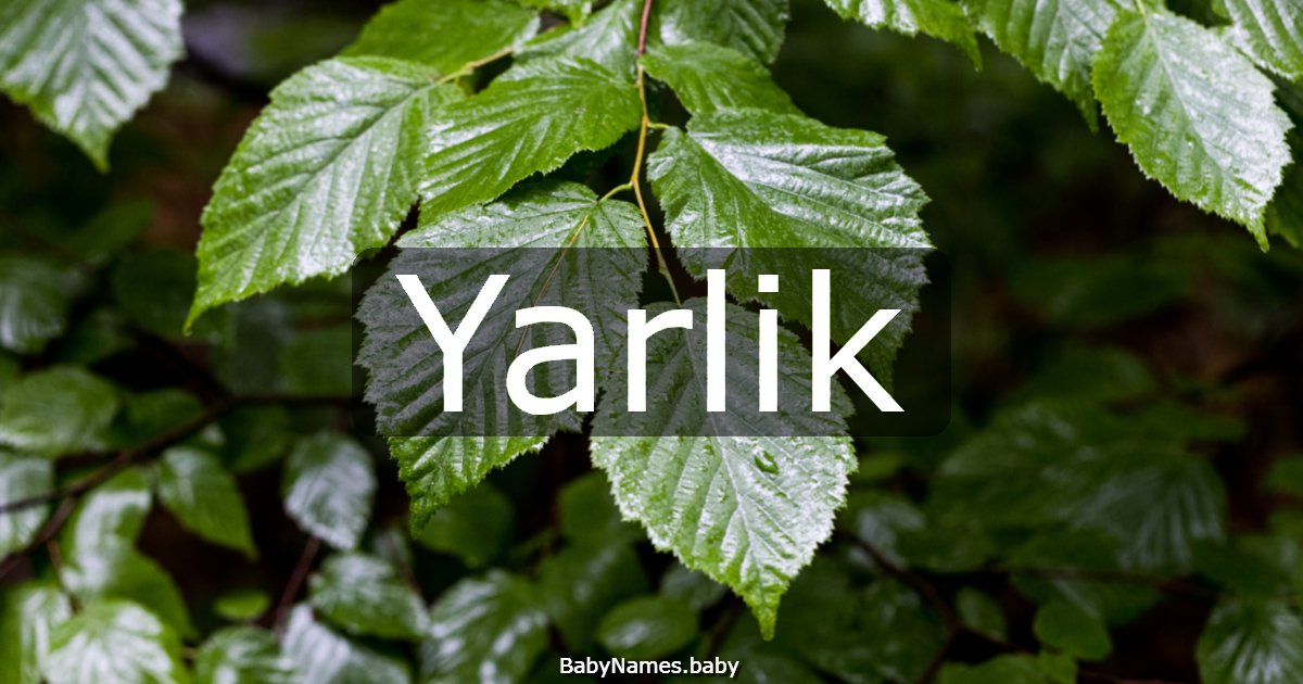 Yarlik