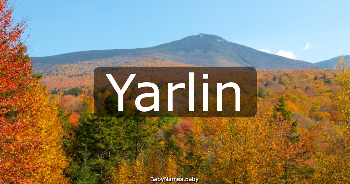Yarlin