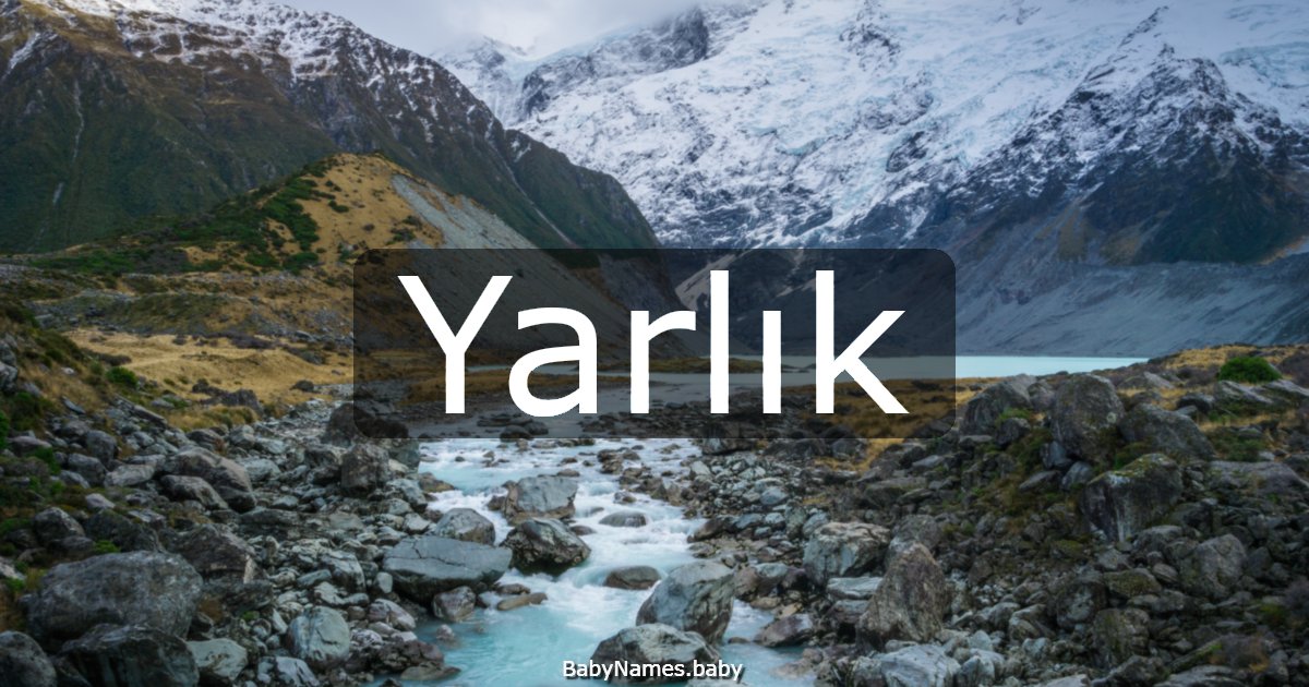 Yarlık