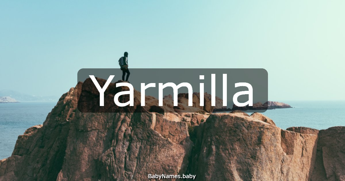 Yarmilla