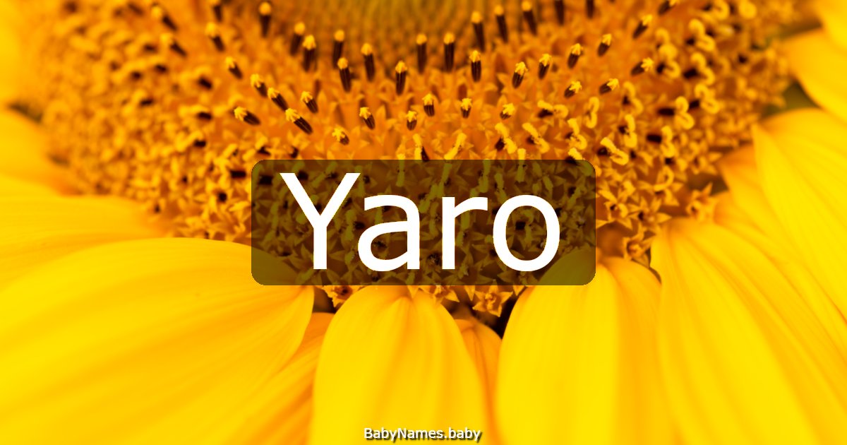 Yaro