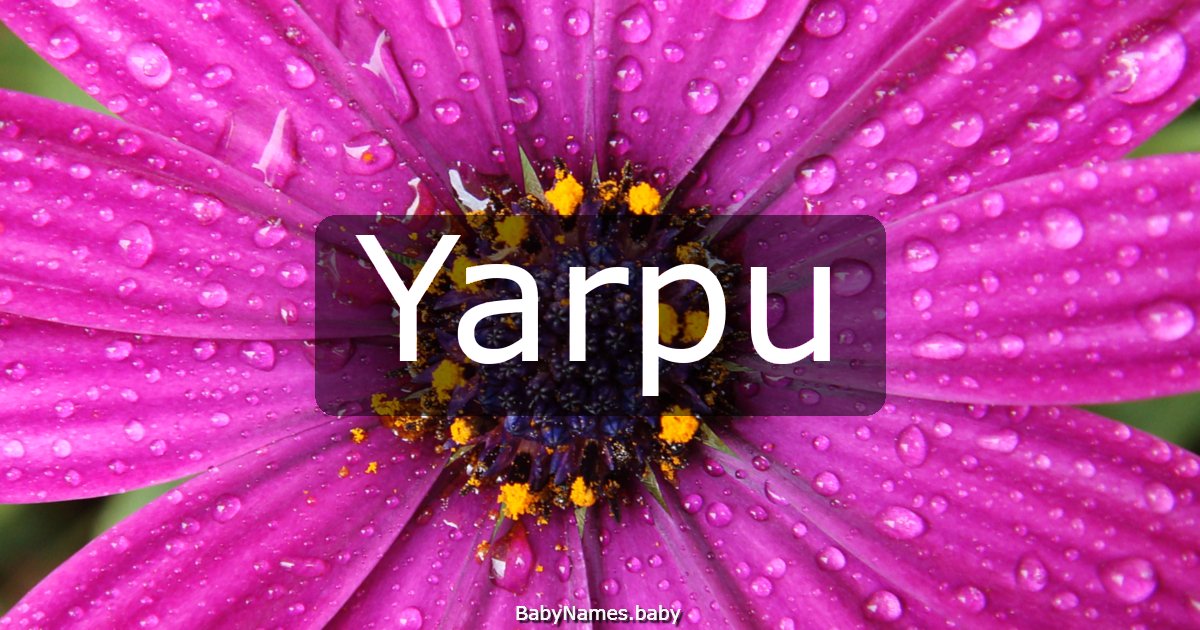Yarpu