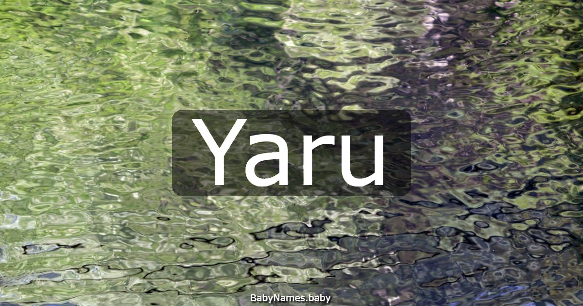 Yaru