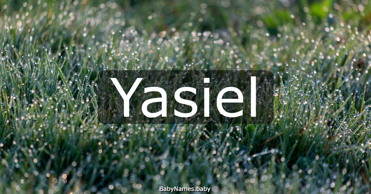 Yasiel