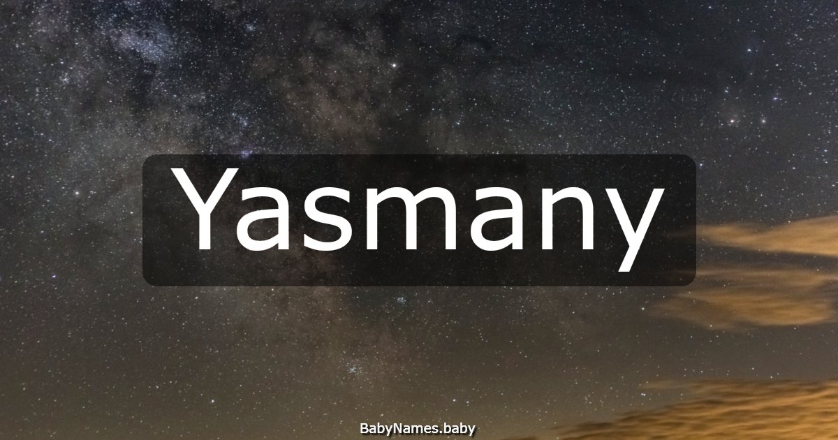 Yasmany