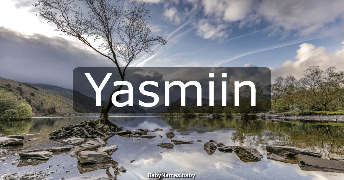 Yasmiin