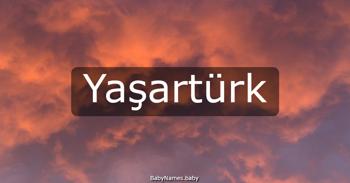 Yaşartürk