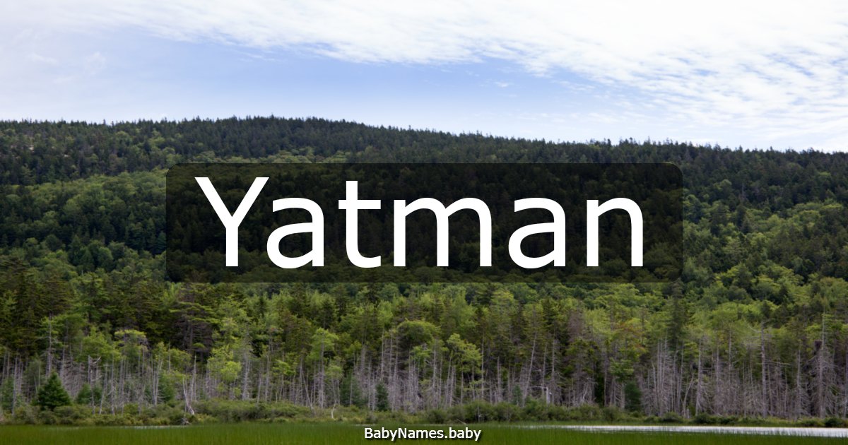 Yatman