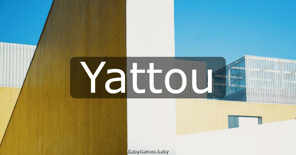 Yattou