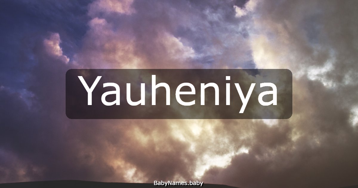 Yauheniya