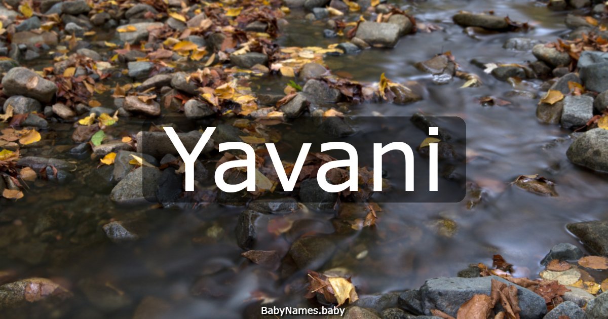 Yavani