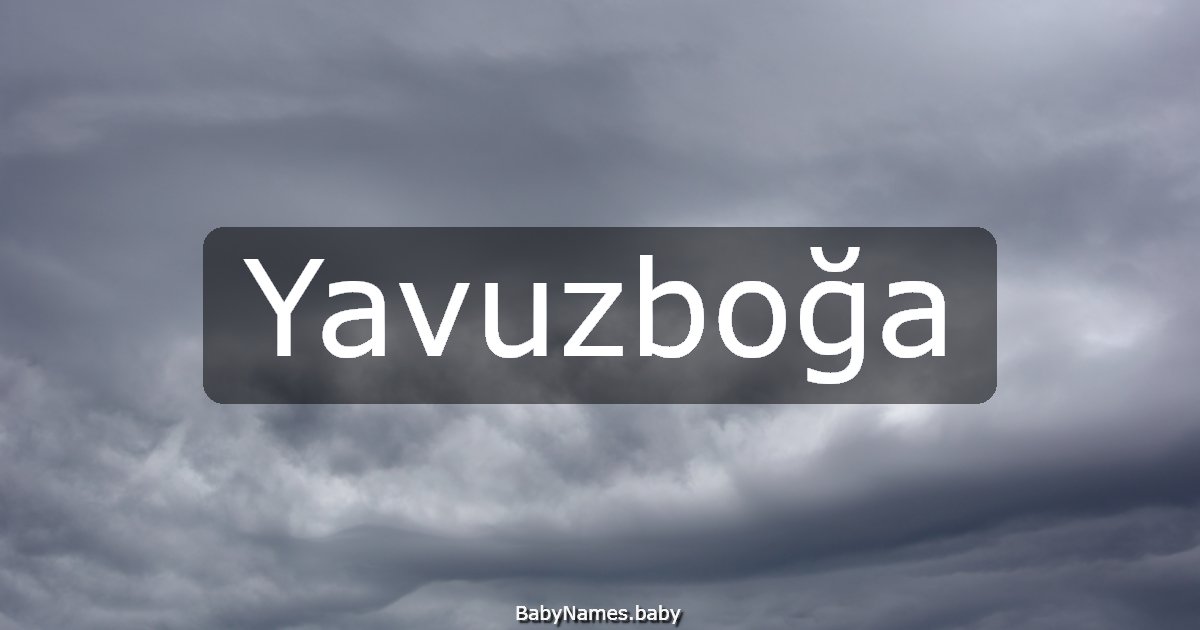 Yavuzboğa